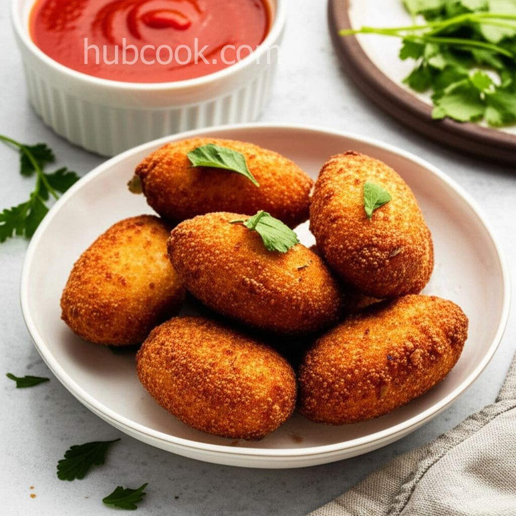 Fried Mozzarella Puffs