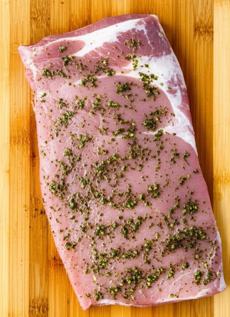 Garlic Herb Grilled Pork Tenderloin
