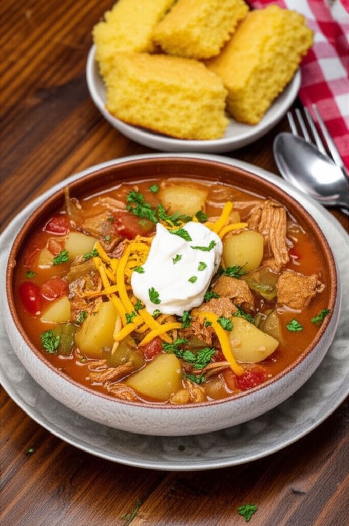 Green Chili Stew with Pork