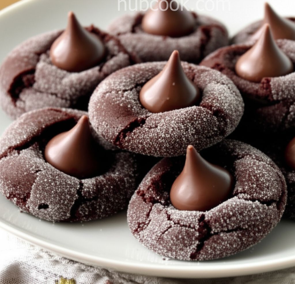 Jeanne's Chocolate Kiss Cookies