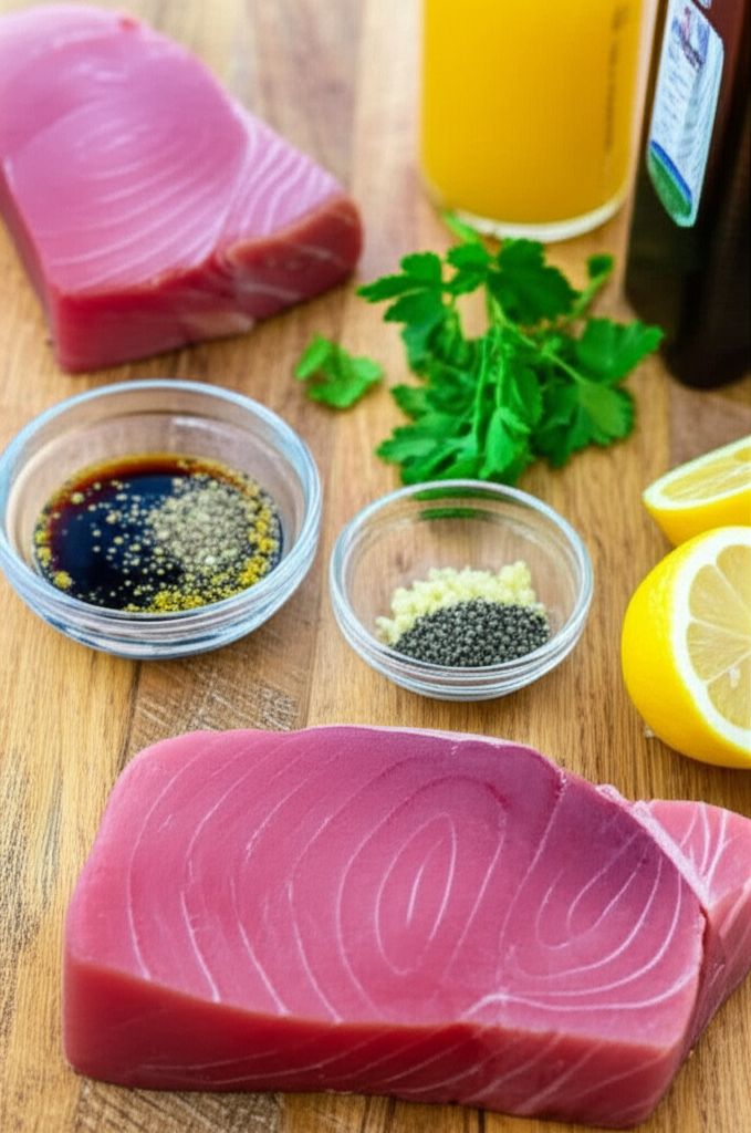 Marinated Tuna Steak