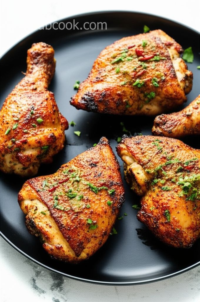 Parsley Butter Seasoned Chicken