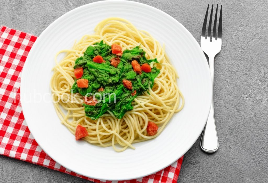 Pasta With Spinach Sauce
