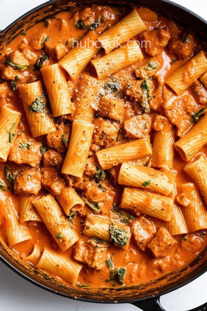 Rigatoni Florentine