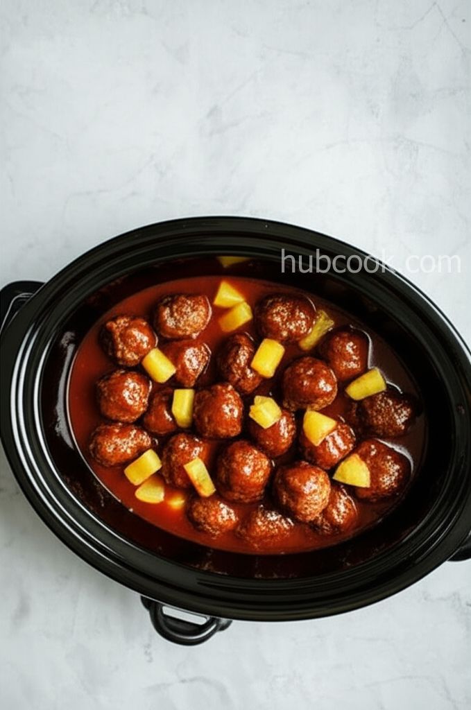 Steph's Zesty Sweet and Sour Meatballs