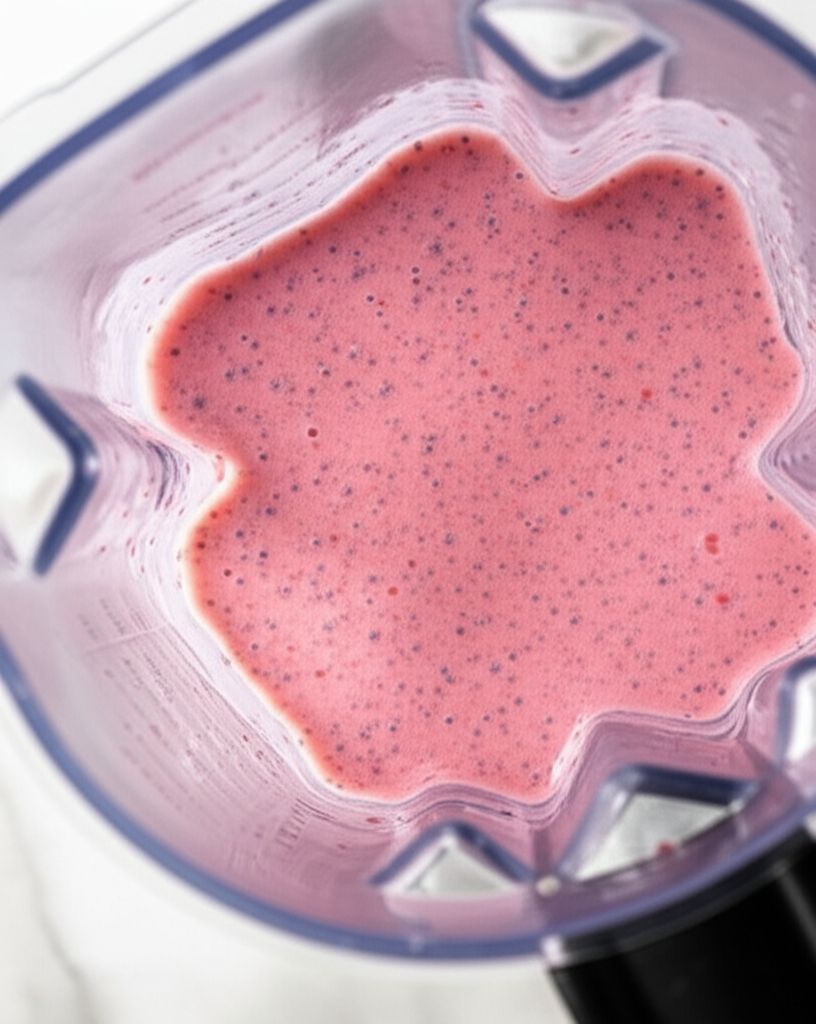 Almond Strawberry Chia Seed Pudding