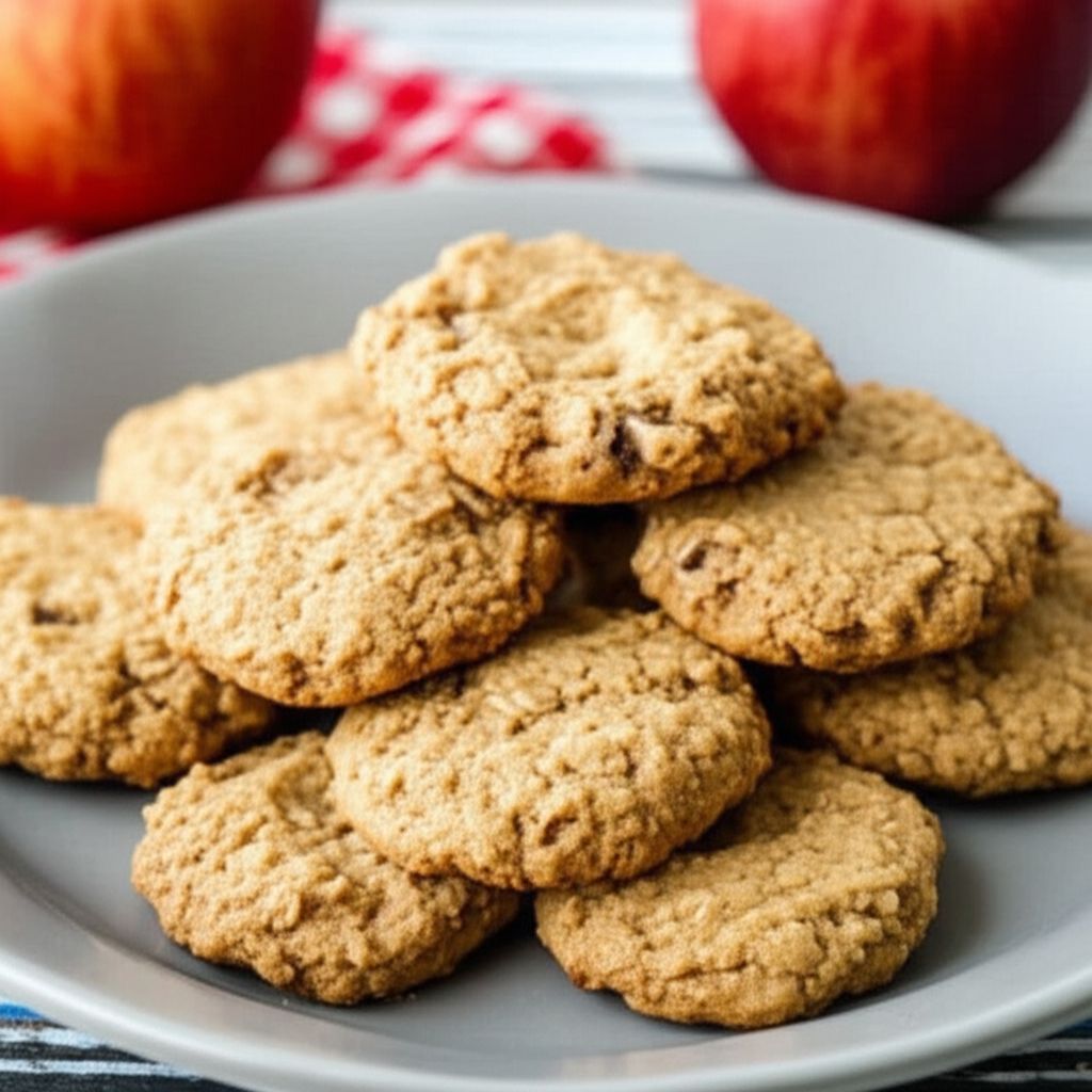 Applesauce Oatmeal Cookies