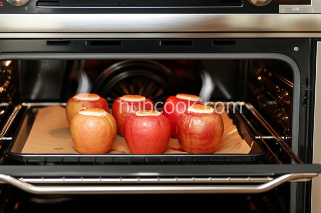 Baked Apples with Sweet Potato Stuffing