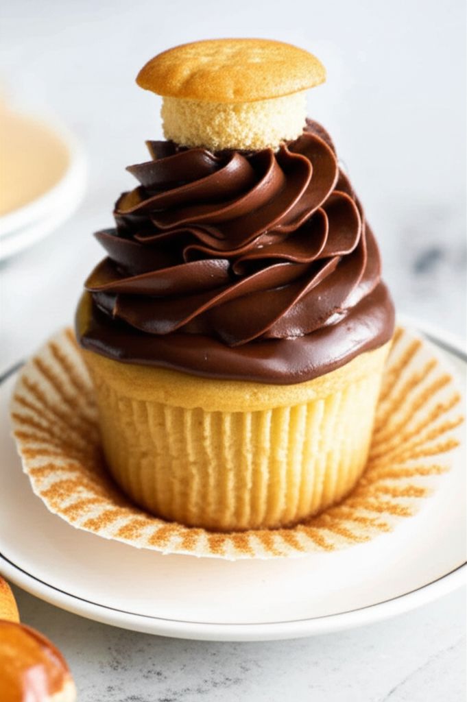 Boston Cream Pie Cupcakes