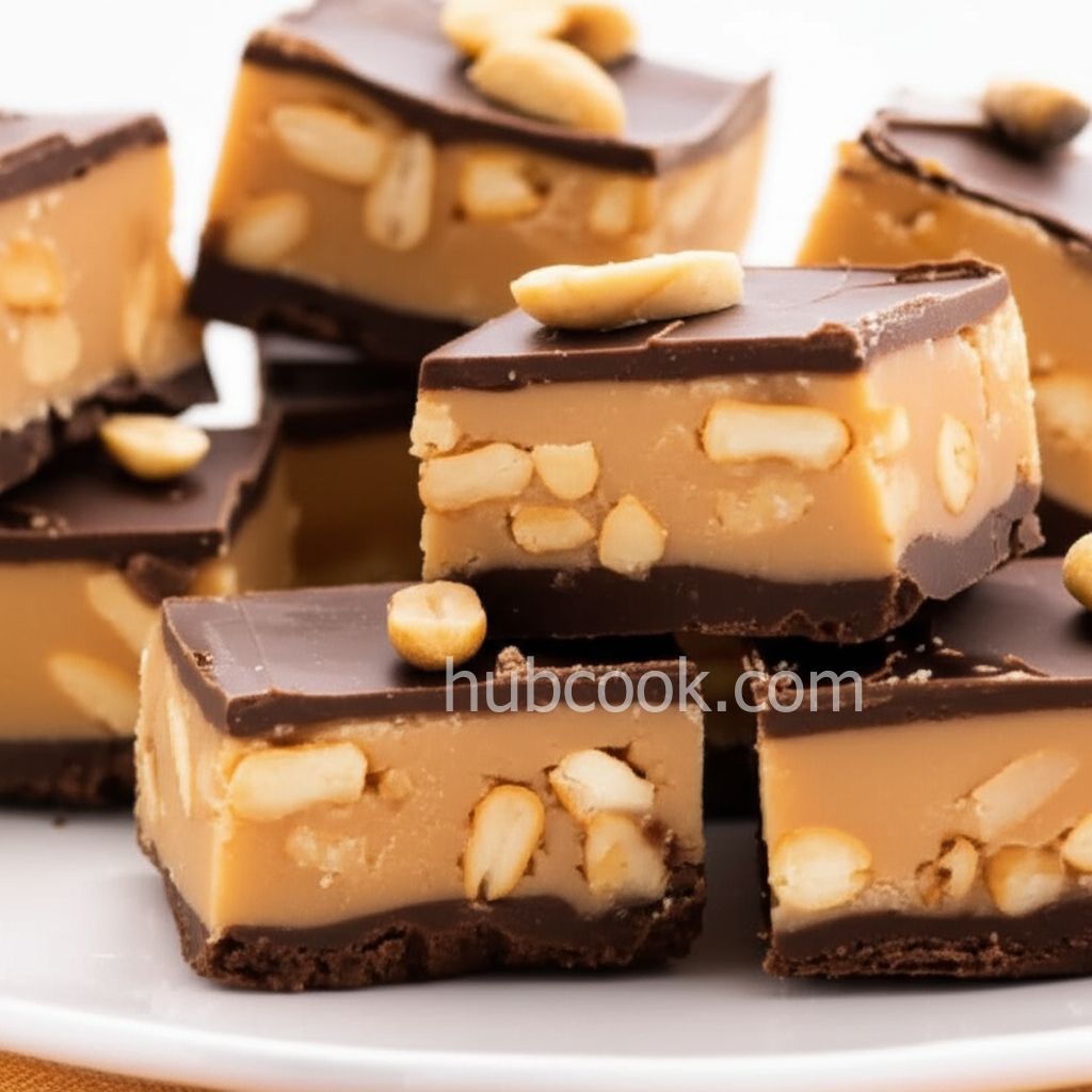 Caramel Peanut Fudge