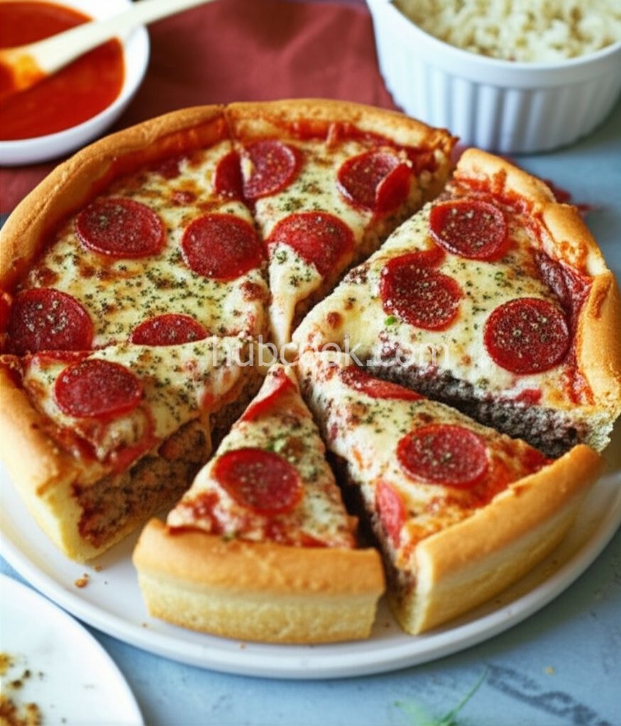 Chicago Style Stuffed Pizza
