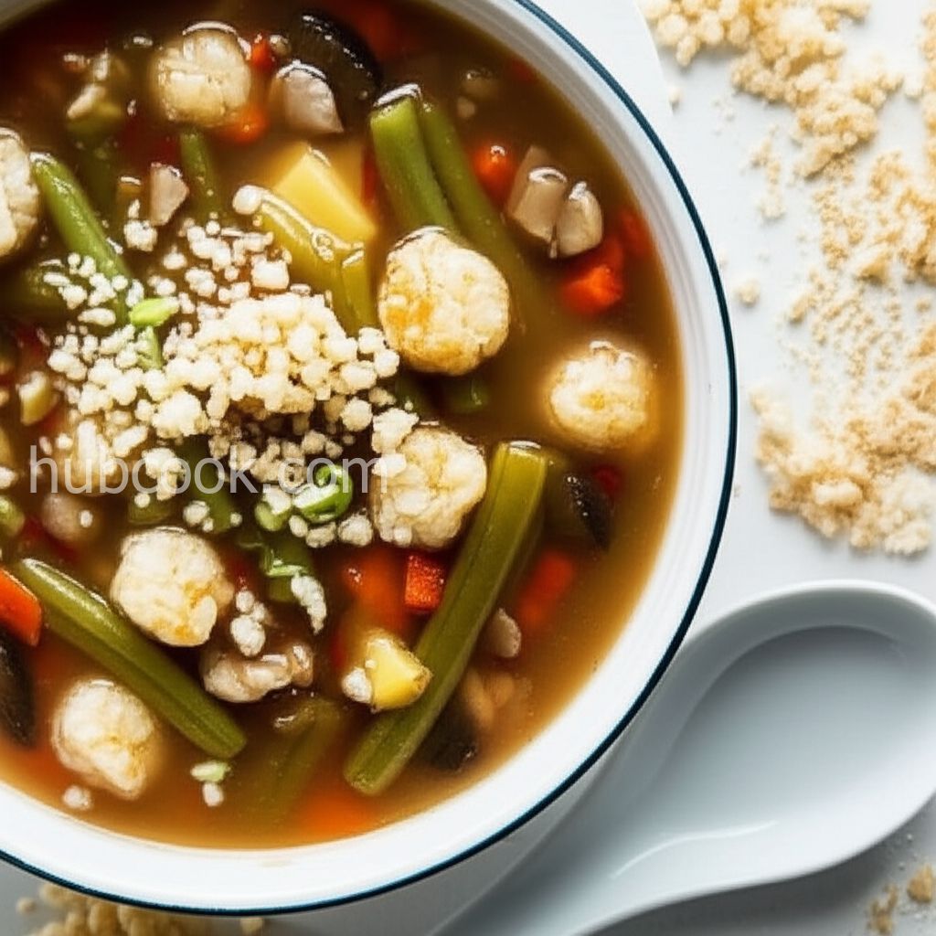 Chinese Sizzling Rice Soup