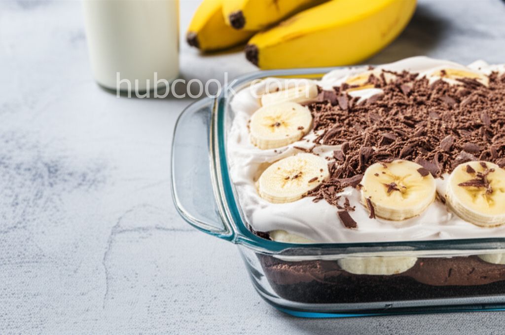 Chocolate Covered Banana Pie