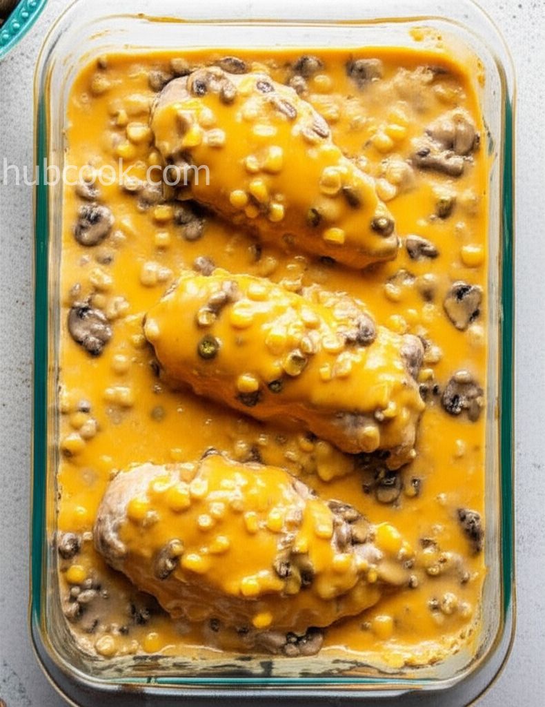 Creamy Garlic Mushroom Chicken