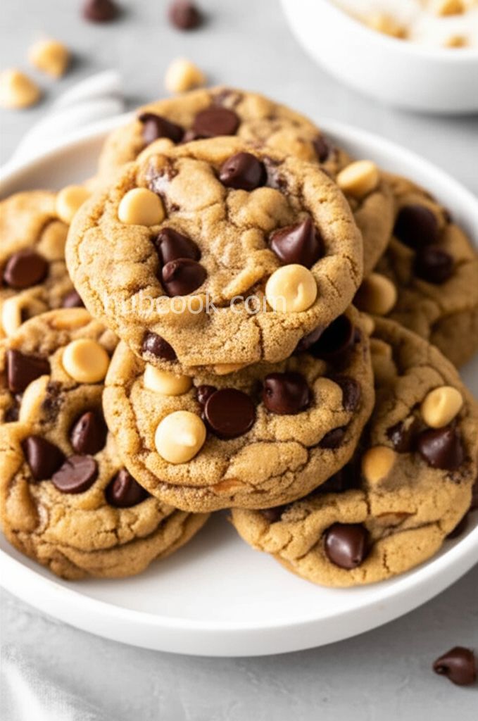 Double-Peanut Double-Chocolate Chip Cookies