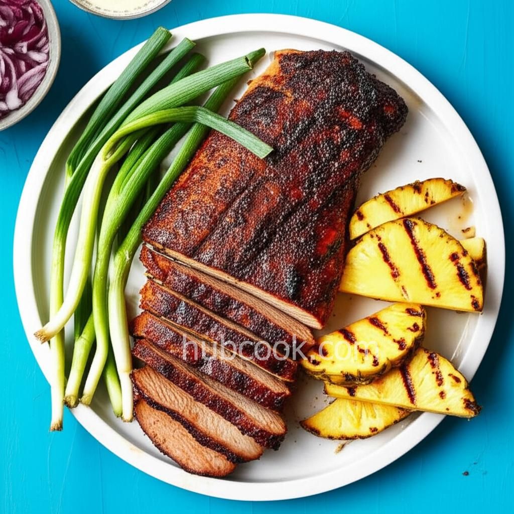 Grilled Jerk Pork Tenderloin