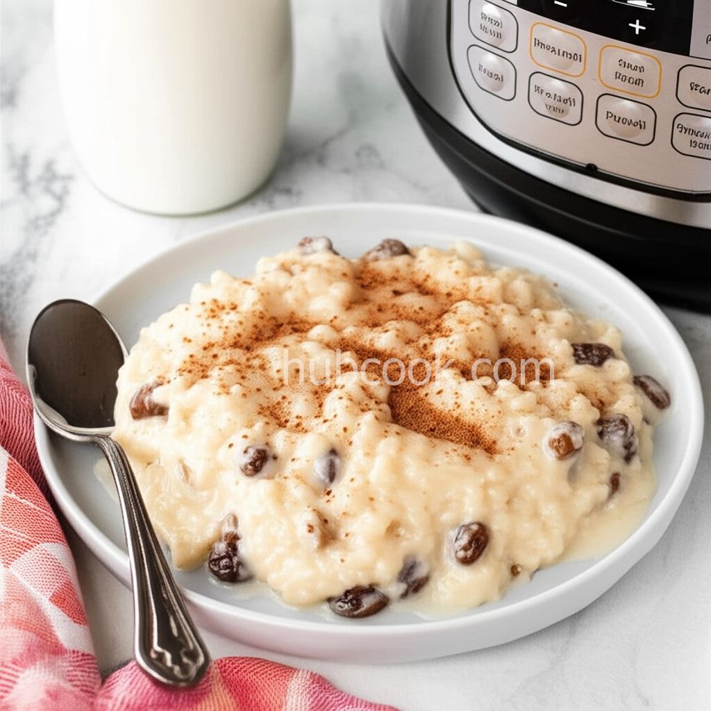 Instant Pot Rice Pudding