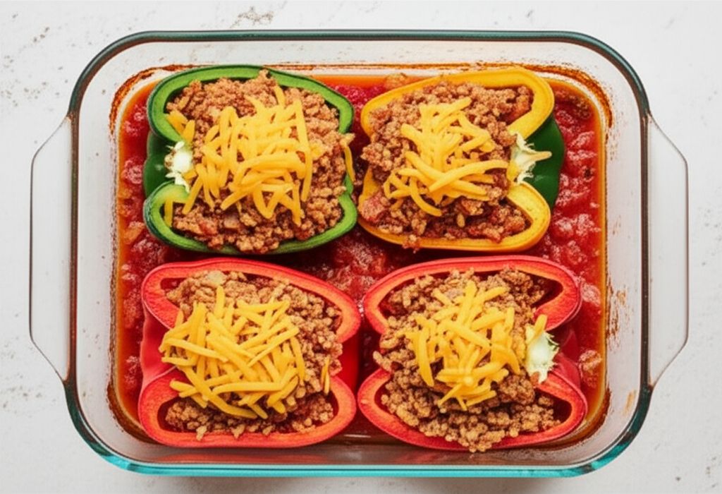 Jazzy Stuffed Peppers