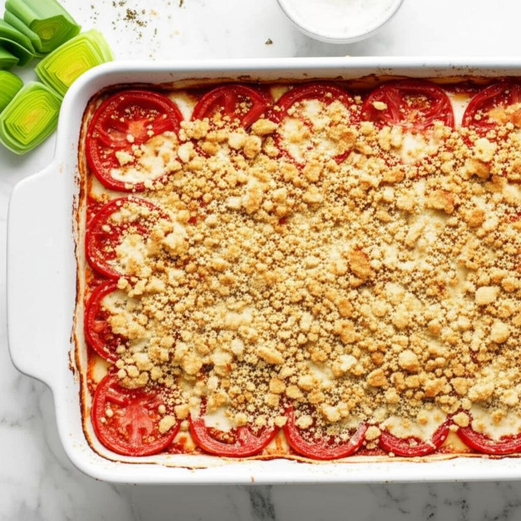 Leek Tomato Dish