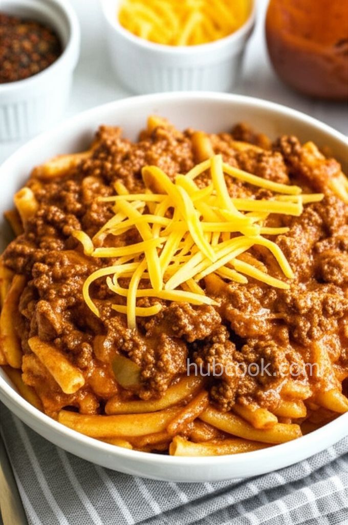 Lori's Beef and Spaghetti Macaroni