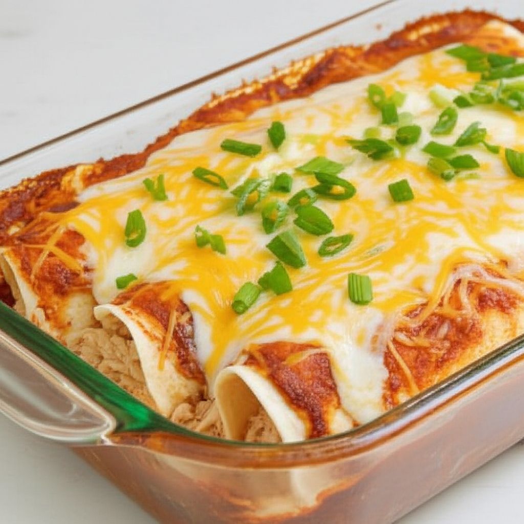 Monster Sour Cream Enchiladas