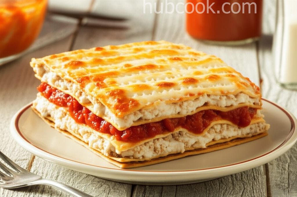 Passover Matzo Lasagna