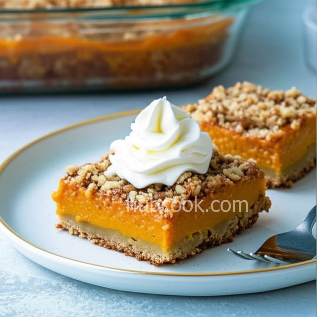Pumpkin Pie Squares
