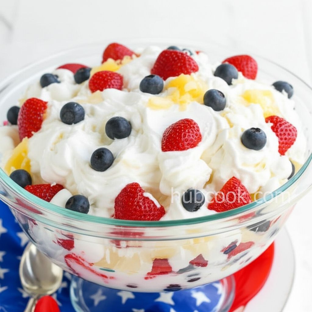 Red, White and Blue Ambrosia