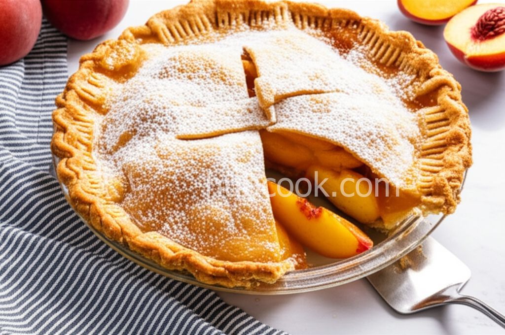 Single Crust Peach Pie