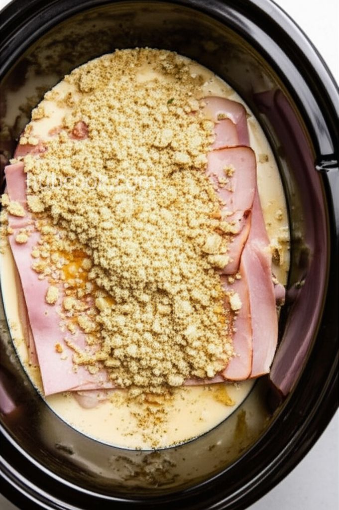 Slow Cooker Chicken Cordon Bleu