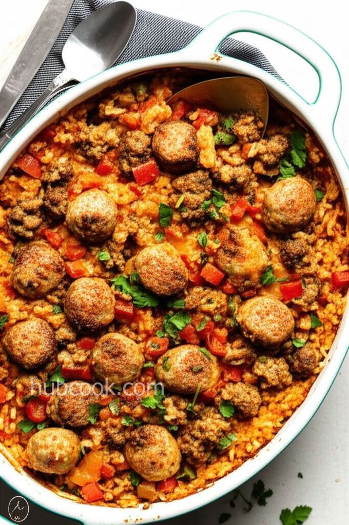 Spicy Sausage and Rice Casserole