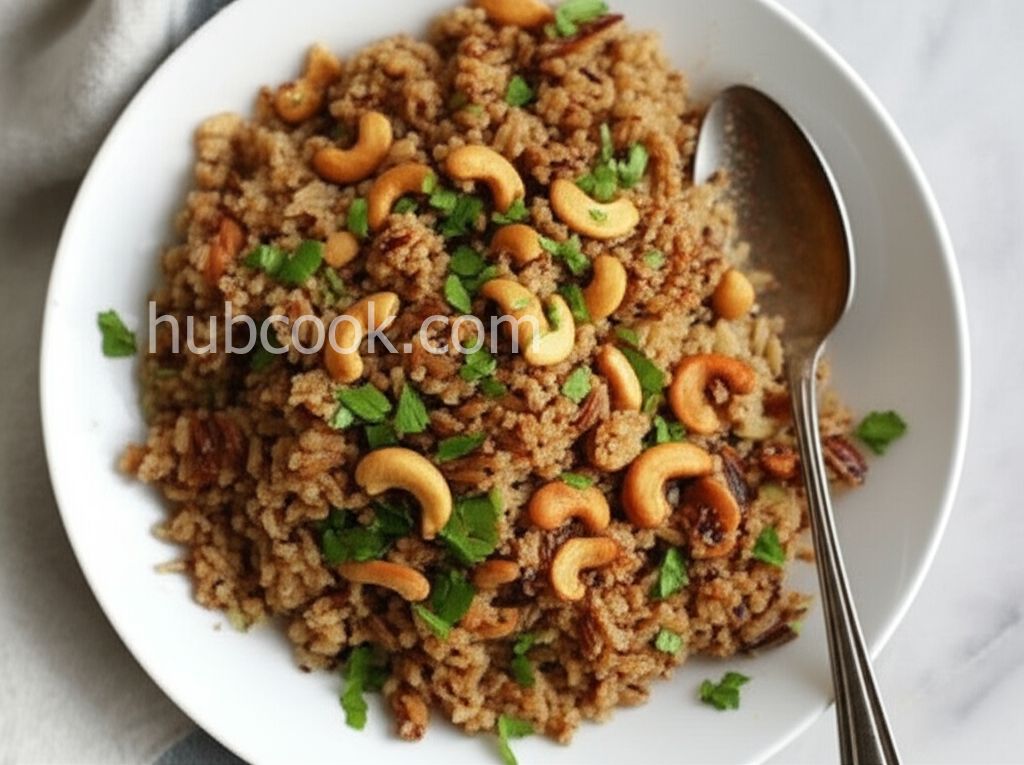 Wild Rice with Rosemary and Cashew Stuffing