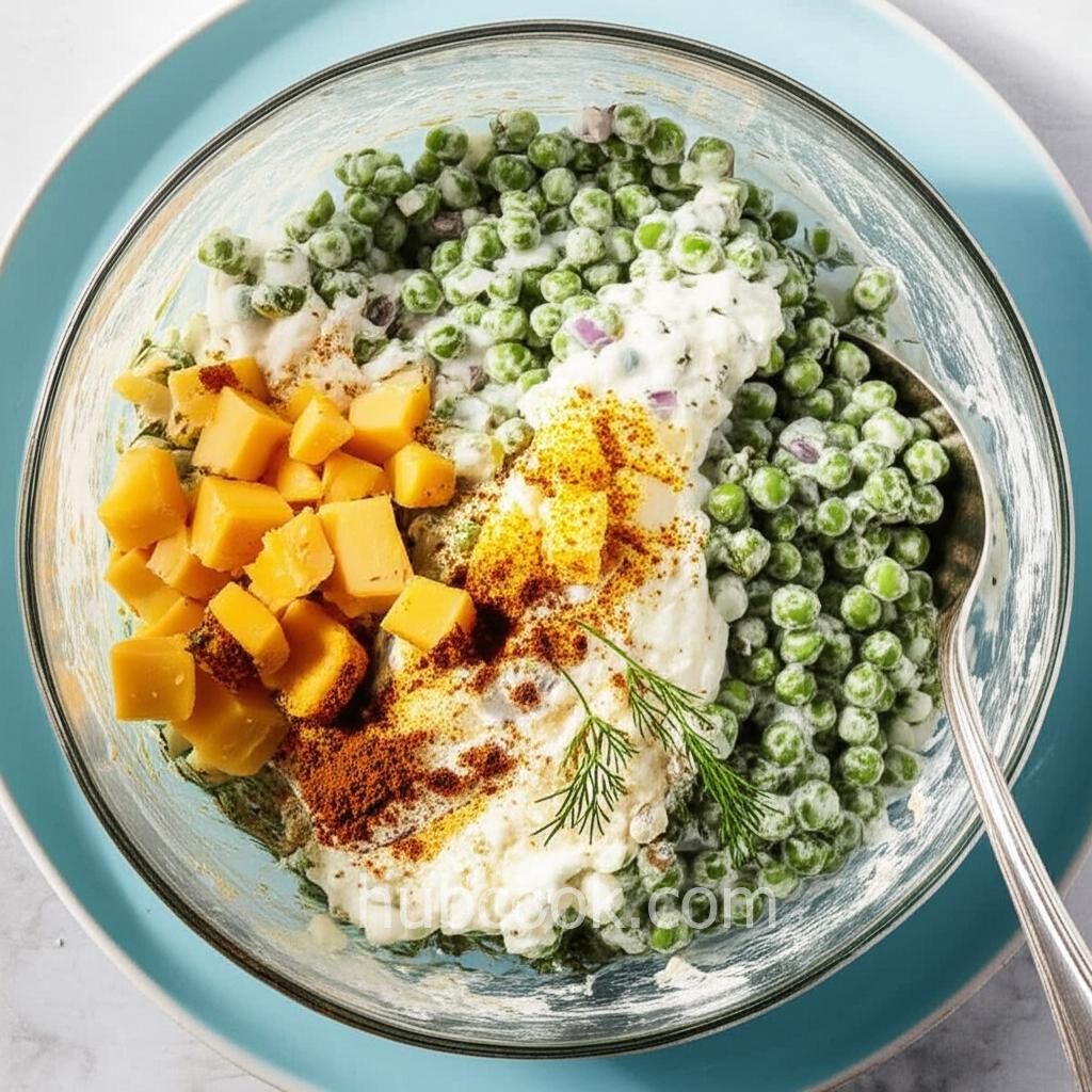 Yvonne's Pea Salad
