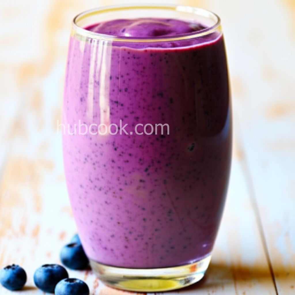 Avocado Blueberry Smoothie