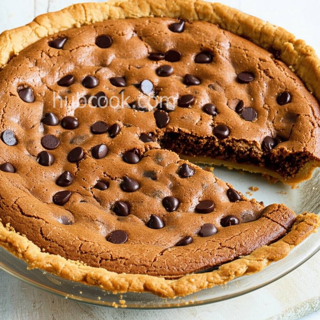 Chocolate Chip Cookie Pie