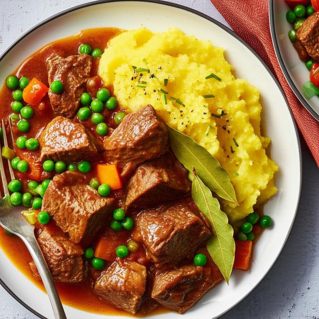 Classic Italian Veal Spezzatino