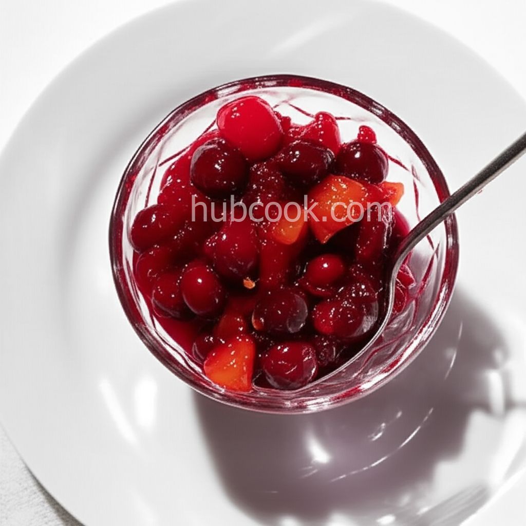 Cranberry Sauce with Apricots, Raisins, and Orange