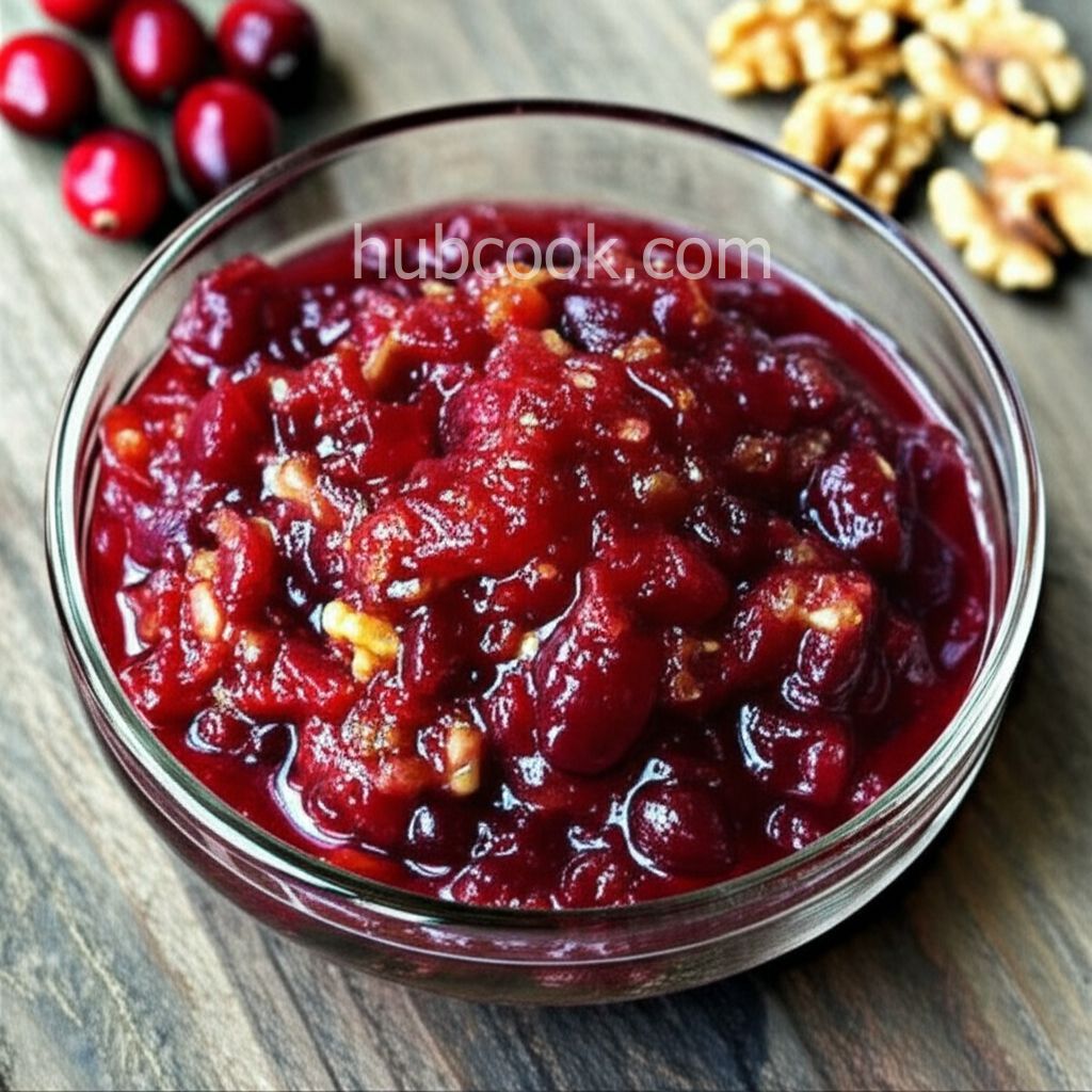 Cranberry Walnut Relish I