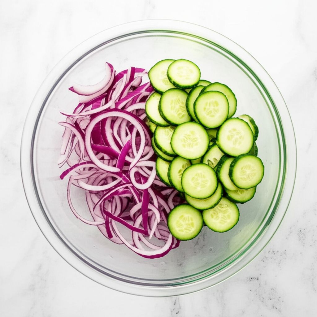 Cucumber Salad with Rice Vinegar