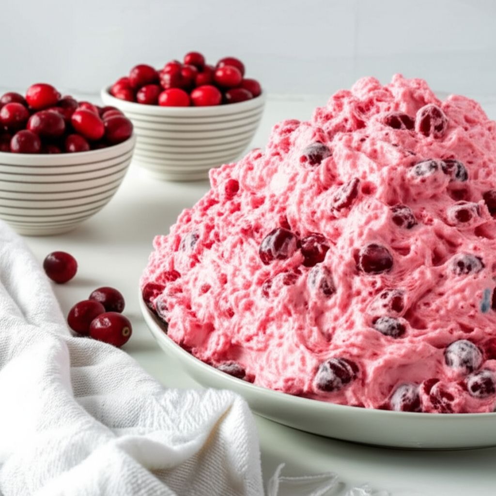Fluffy Cranberry Salad