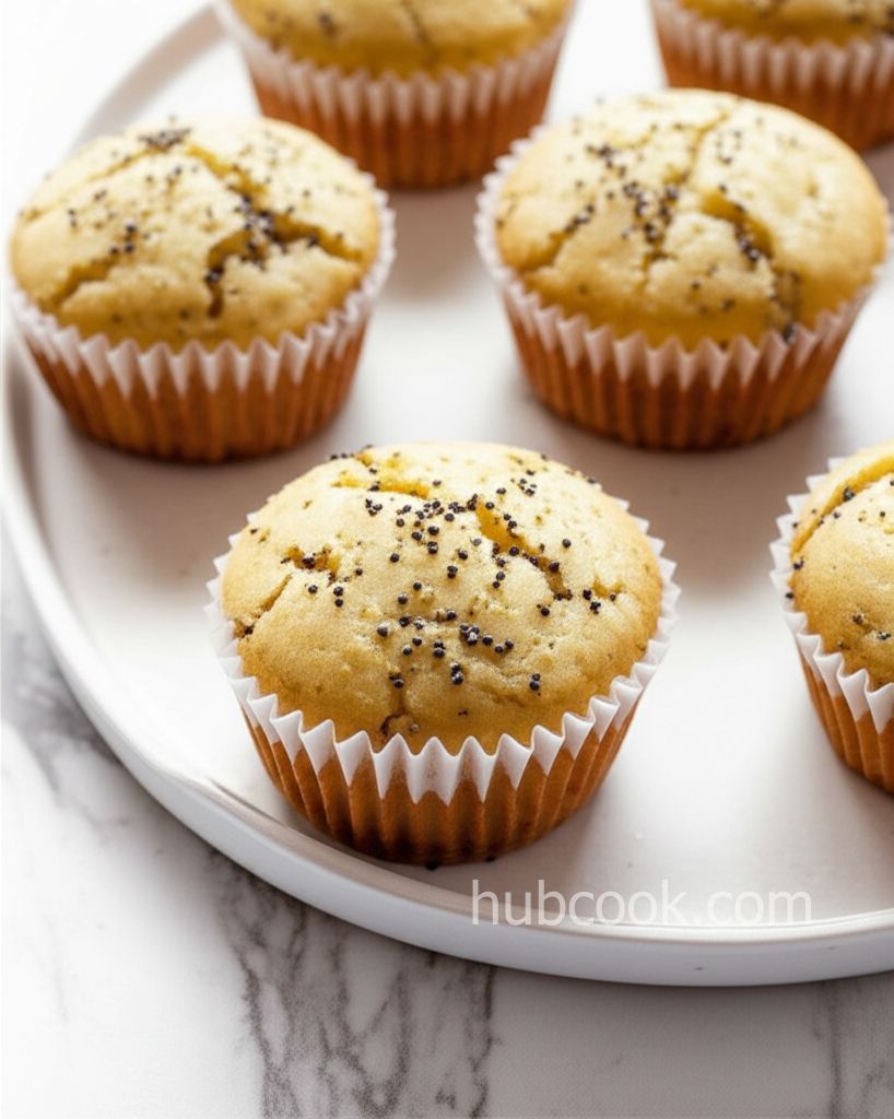 Keto Low-Carb Lemon Poppy Seed Muffins