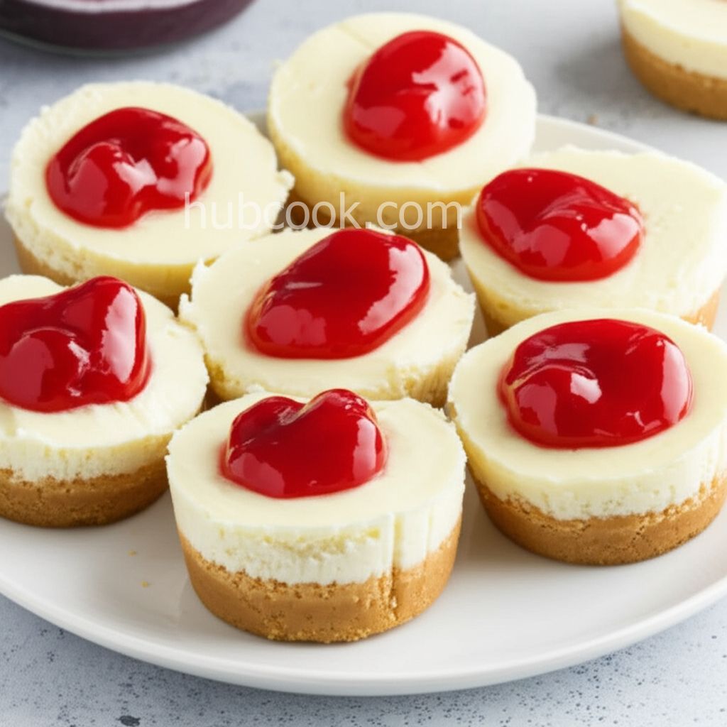 Mini Cheesecakes with Vanilla Wafers