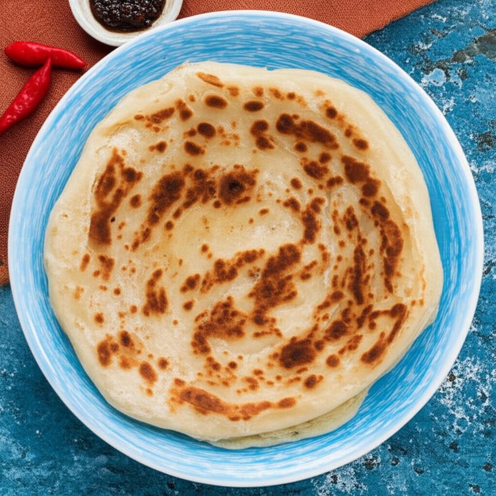 Roti Canai/Paratha (Indian Pancake)