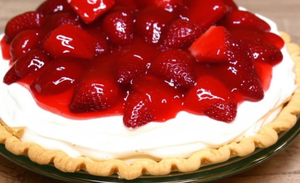 Strawberry Cheese Pie