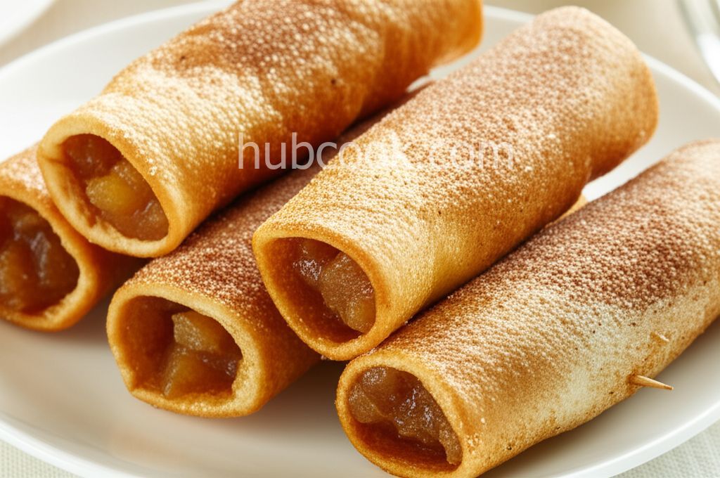 Apple Cinnamon Chimichangas