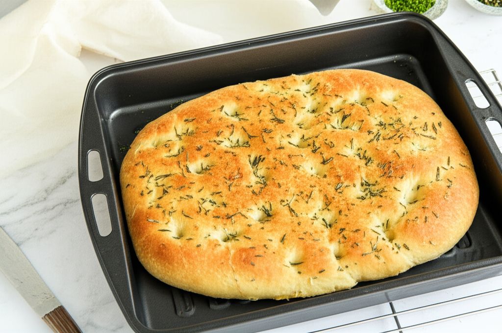 Bread Machine Focaccia
