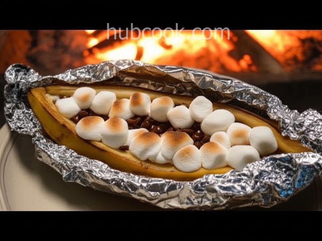 Campfire Banana Splits