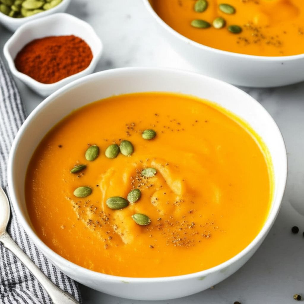 Coconut Curry Butternut Squash Soup