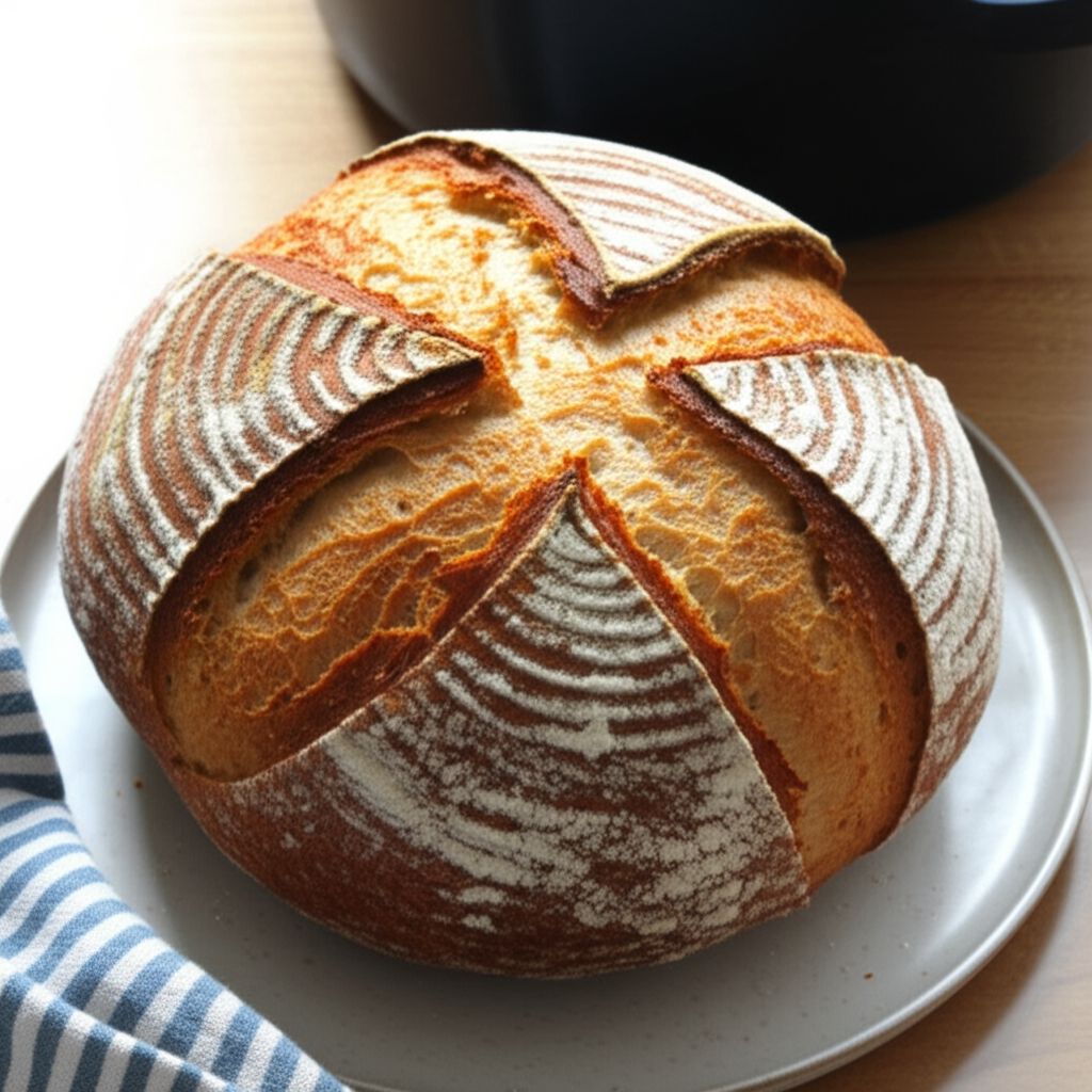 Crusty Dutch Oven Bread