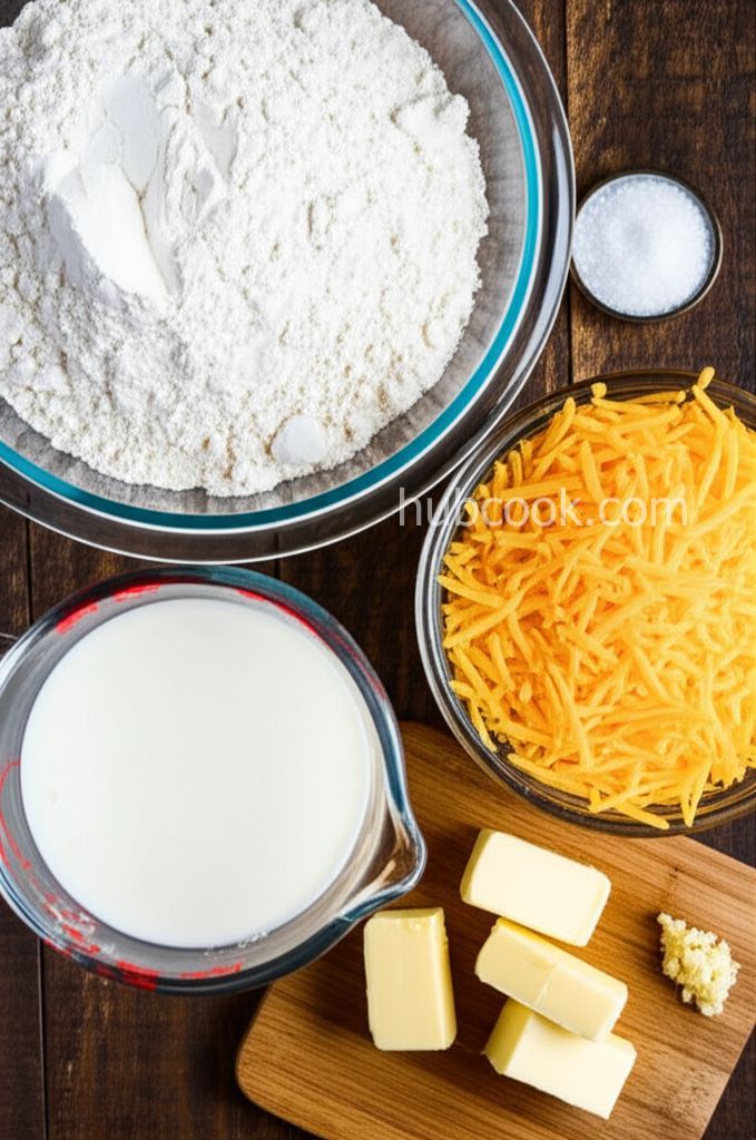Easy Cheese and Garlic Scones